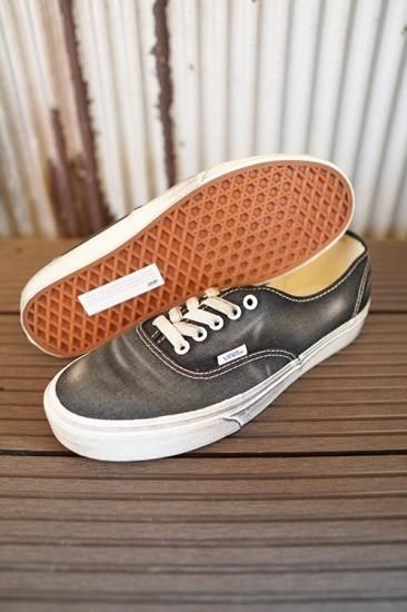 【Vans】AUTHENTIC WAVE WASHED BLACK ★送料・関税込★ VANS バンズ スニーカー AUTHENTIC WAVE WASHED BLACK
