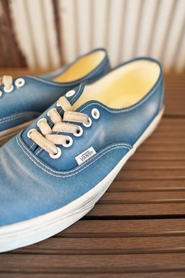 ◆正規品◆VANS AUTHENTIC WAVE WASHED BLUE◆関税込◆男女共用 VANS】 ヴァンズ AUTHENTIC オーセンティック VN000BW5CJE WAVE