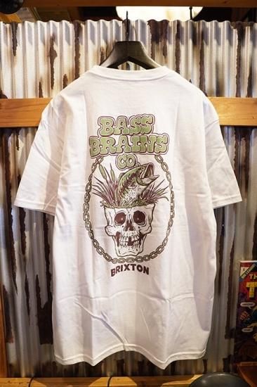 BRIXTON (ブリクストン) | BASS BRAINS SKULL S/S STT [BLACK