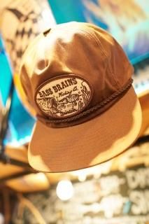 BRIXTON BASS BRAINS SWIM HP SNAPBACK CAP (BROWN)