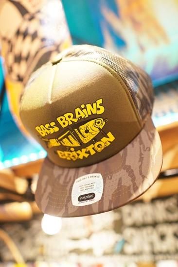 BRIXTON BASS BRAINS BAIT TRUCKER HAT | Limited Edition