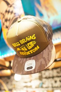 BRIXTON BASS BRAINS BAIT TRUCKER HAT (BB CAMO)