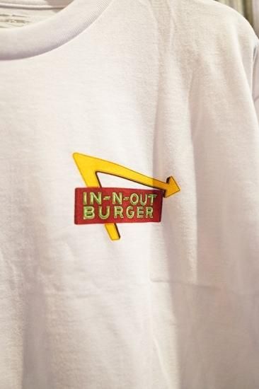 In-n-out Tシャツ 24 75th Anniversary White(国内在庫あり即発) IN-N-OUT BURGER 2024 75TH ANNIVERSARY S/S TEE (WHITE