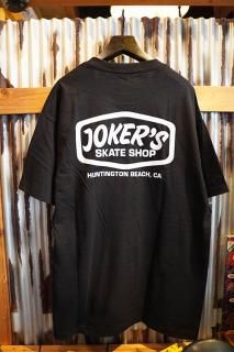 JOKER'S SKATE SHOP Classic SS TEE (BLACK)

