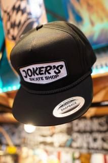 JOKER'S SKATE SHOP Classic Rope Hat (BLACK)
