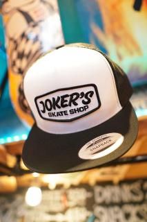 JOKER'S SKATE SHOP Classic Mesh Hat (BLACK)
