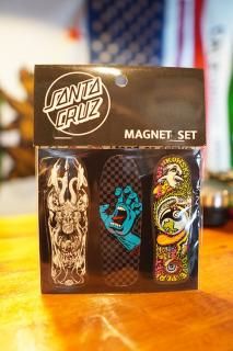 SANTA CRUZ DECK SERIES 1 MAGNET SET