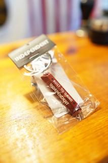INDEPENDENT RED CURB KEY CHAIN