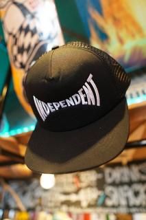 INDEPENDENT SPAN MESH TRUCKER (BLACK)
