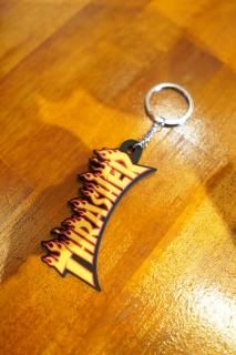 THRASHER MAGAZINE Flame Keychain