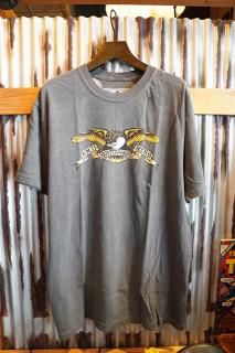ANTIHERO EAGLE - PREMIUM S/S T-Shirt (Garment-Dyed BLACK)
