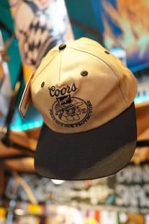 Seager x Coors Banquet Protectors Snapback Cap (Black/Tan)