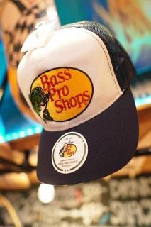 Bass Pro Shops Embroidered Logo Mesh Cap (Navy)