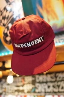 INDEPENDENT BTG SPEED BAR SNAPBACK (MAROON)