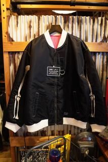 VANS 3D EMB PADDED BOMBER JACKET (Black)