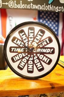 INDEPENDENT TIME TO GRIND CLOCK
