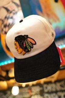 AMERICAN NEEDLE CHICAGO BLACKHAWKS (INDIGO/BLACK)