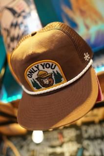 AMERICAN NEEDLE Wyatt -SMOKEY BEAR (BROWN)
