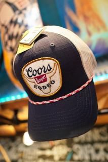 Coors Mesh Trucker Cap (Navy/Natural)