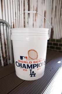 Los Angeles Dodgers 2024 WORLD SERIES CHAMPIONS 5 GAL BUCKET