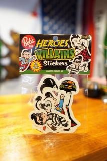 Bobs Big Boy 5-Pack Stickers #HV1