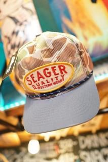 SEAGER Old Town All Mesh Snapback Cap (Camo/Blue)