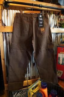 FORMER VT CANVAS DISTEND CARPENTER PANT (BROWN)