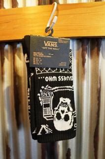 VANS Bubs 66 Crew Socks (1 PAIR) (BLACK)