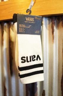 VANS Bubs 66 Crew Socks (1 PAIR) (WHITE)