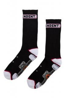 INDEPENDENT TRUCK SOCKS  (BLACK)