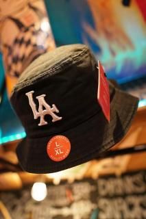 AMERICAN NEEDLE - LA Bucket Hat (BLACK)