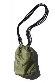 THRIFTY LOOK QUILT EFFECT BAG (OLIVE)