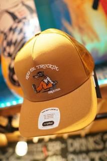 BRIXTON STRIDE C NP MP TRUCKER HAT (Hat Washed Copper/Washed Copper)