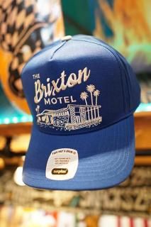 BRIXTON BRIXTON MOTEL C NP HP SNAPBACK (ELECTRIC BLUE)