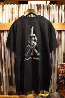 POWELL PERALTA SKULL&SWORD S/S T-SHIRT (BLACK)
