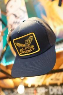 SEAGER Wingspan Snapback Cap (Navy)
