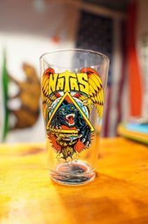 SANTA CRUZ NATAS SC PANTHER PINT GLASS 16OZ