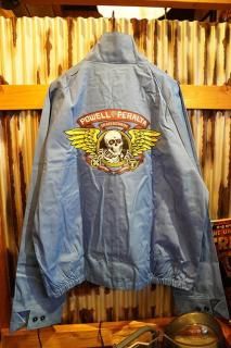 POWELL PERALTA OG JACKET WINGED RIPPER (POST BLUE)