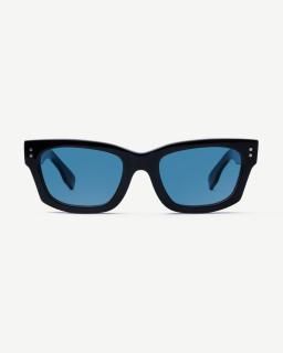 DECADE EYEWEAR MILTON 60s (GLOSS BLACK/BLUE)