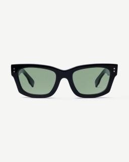DECADE EYEWEAR MILTON 60s (GLOSS BLACK/GREEN)