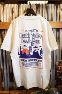 Palette Workshop DEATH VALLY T-SHIRT -Made in USA- (WHITE)