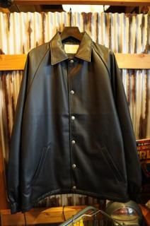 Mac Murray Imitation Leather Dot Jacket (Black)