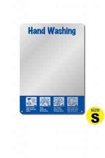 MIRROR SIGN ミラーサイン-Sサイズ- 【HAND WASH】