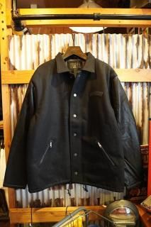 ROARK REVIVAL MELTON COACHES JACKET (BLACK)