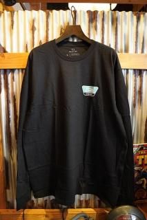 BRIXTON LINWOOD L/S Standard T-Shirt (BLACK)