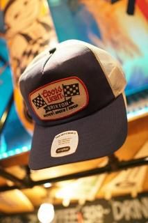 BRIXTON  Coors Light Pit Stop MP Trucker Hat (Coors Navy/Silver)