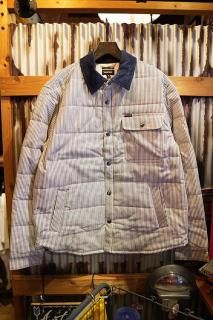 BRIXTON CASS JACKET (Whitecap/Mood Indigo Hickory)