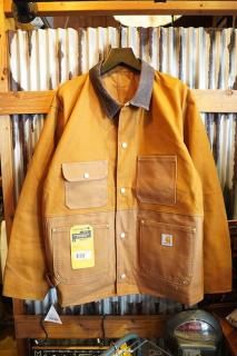 THRIFTY US CARHARTT DUCK FILM COVERALL (BROWN)