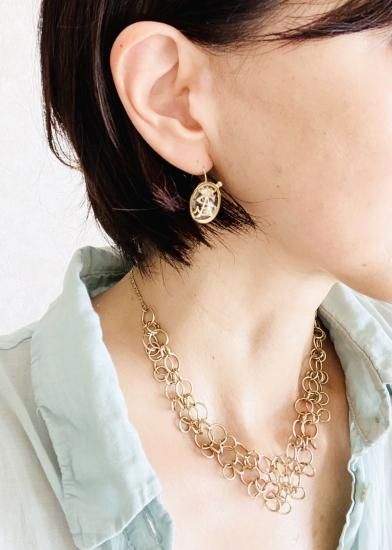 Junco Paris エンブレムピアス