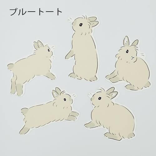 モビールパーツ ライオンラビット 5ポーズセット 6種類 Rabbit Paper Parts Lionhead 森山 標子 うさぎ雑貨店 Rebekka モビールパーツ ライオンラビット 5ポーズセット 6種類 Rabbit Paper Parts Lionhead 森山 標子 うさぎ雑貨店 Rebekka